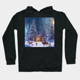 Christmas card 12 Hoodie